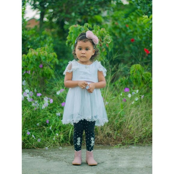 Newborn Boys Girl Twillight Pink Rubber Non-Slip Soft Sole First Walker Booties - Picture 7 of 7